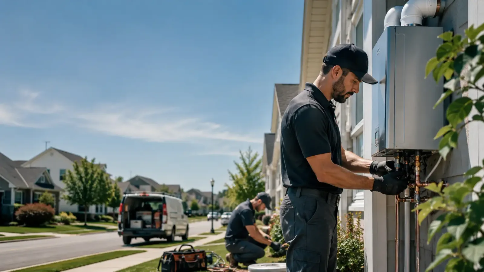 Tankless Water Heater Installation in China Spring, TX